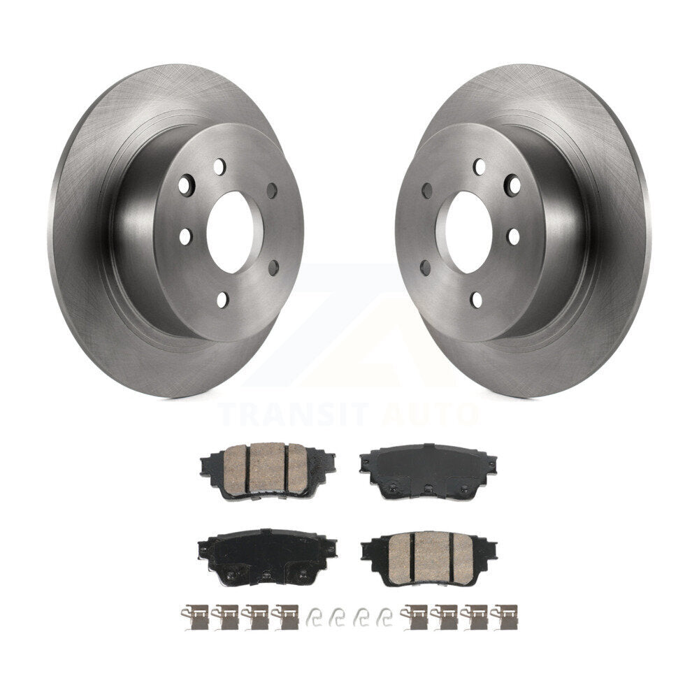 Disc Rotors and Ceramic Brake Pads Kit-K8A-107474 - Kit.bestparts.ca