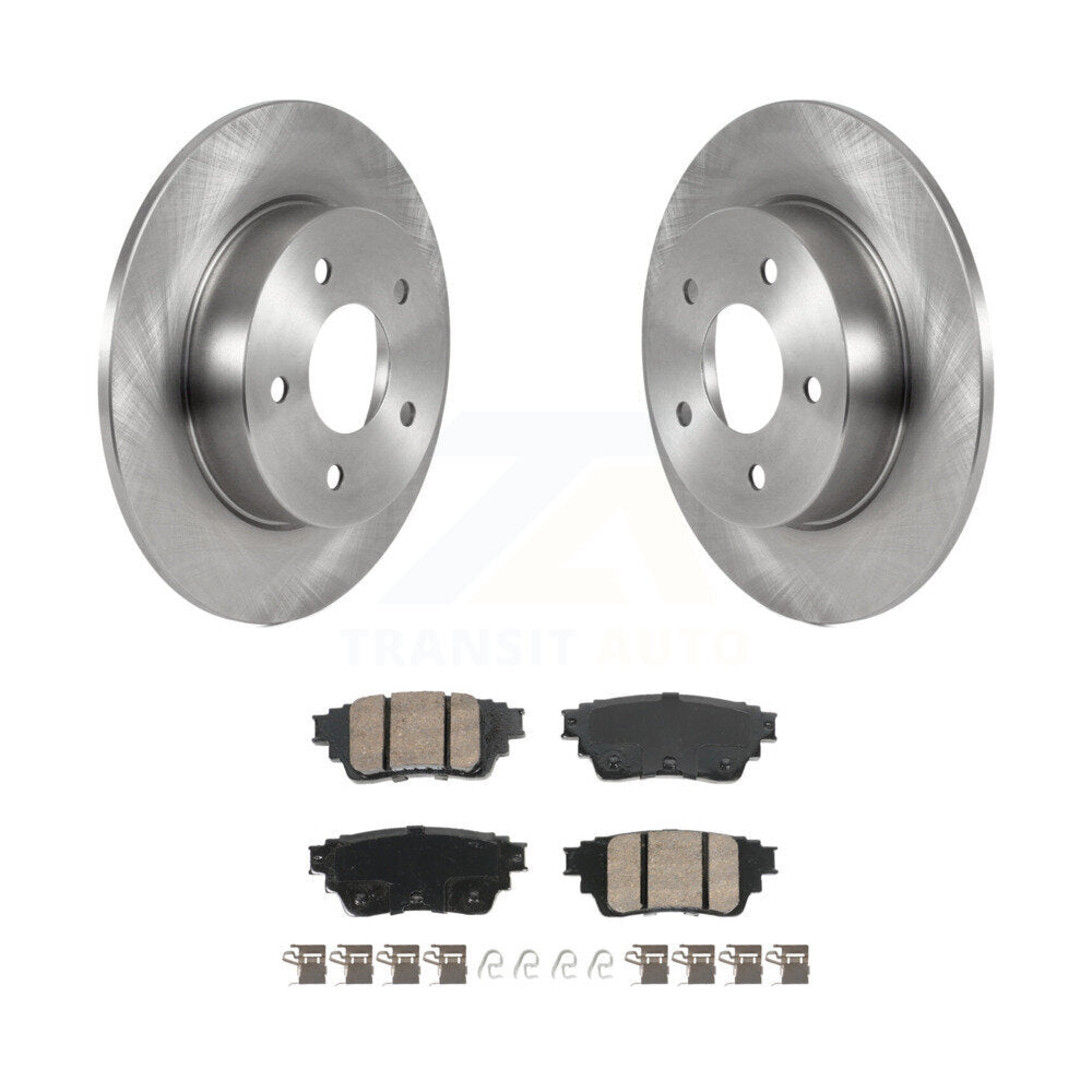 Disc Rotors and Ceramic Brake Pads Kit-K8A-107475 - Kit.bestparts.ca