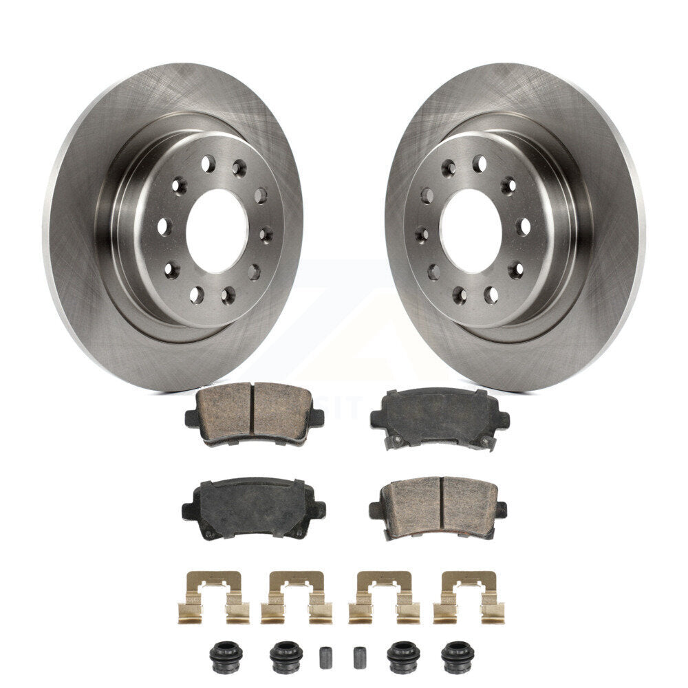 Disc Rotors and Ceramic Brake Pads Kit-K8A-107481 - Kit.bestparts.ca