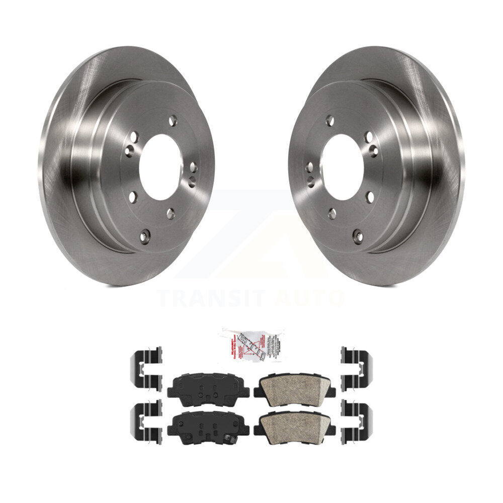 Disc Rotors and Ceramic Brake Pads Kit-K8A-107485 - Kit.bestparts.ca