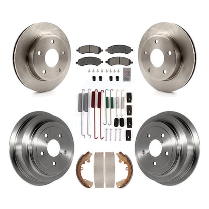 Disc Rotors and Semi-Metallic Brake Pads Kit-K8A-107490 - Kit.bestparts.ca