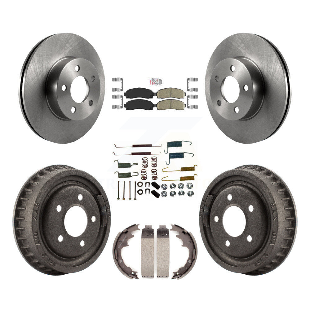 Disc Rotors and Ceramic Brake Pads Kit-K8A-107491 - Kit.bestparts.ca Kit.bestparts.ca