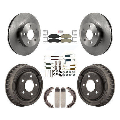 Disc Rotors and Ceramic Brake Pads Kit-K8A-107491 - Kit.bestparts.ca
