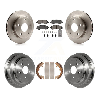Disc Rotors and Semi-Metallic Brake Pads Kit-K8A-107496 - Kit.bestparts.ca
