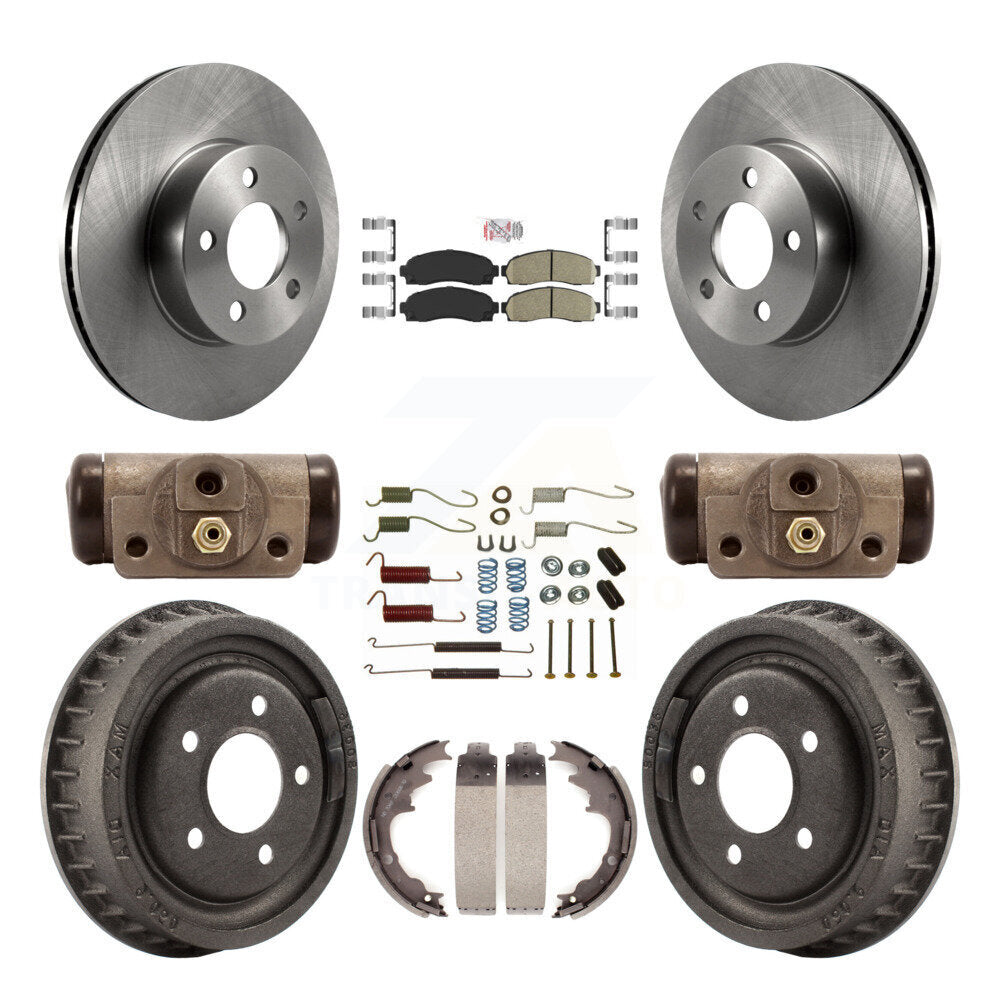 Disc Rotors and Ceramic Brake Pads Kit-K8A-107501 - Kit.bestparts.ca Kit.bestparts.ca
