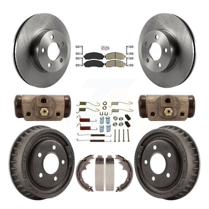 Disc Rotors and Ceramic Brake Pads Kit-K8A-107501 - Kit.bestparts.ca
