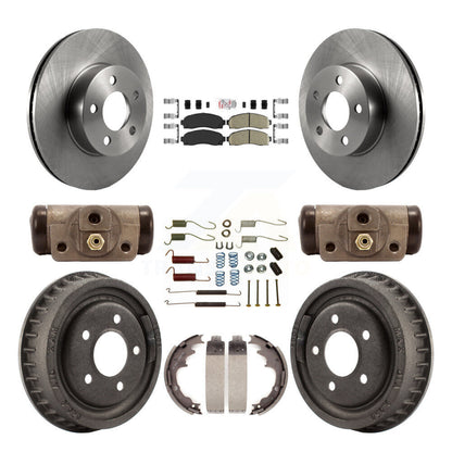 Disc Rotors and Ceramic Brake Pads Kit-K8A-107502 - Kit.bestparts.ca