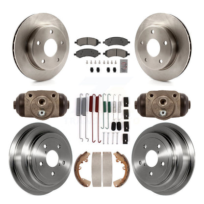 Disc Rotors and Semi-Metallic Brake Pads Kit-K8A-107503 - Kit.bestparts.ca