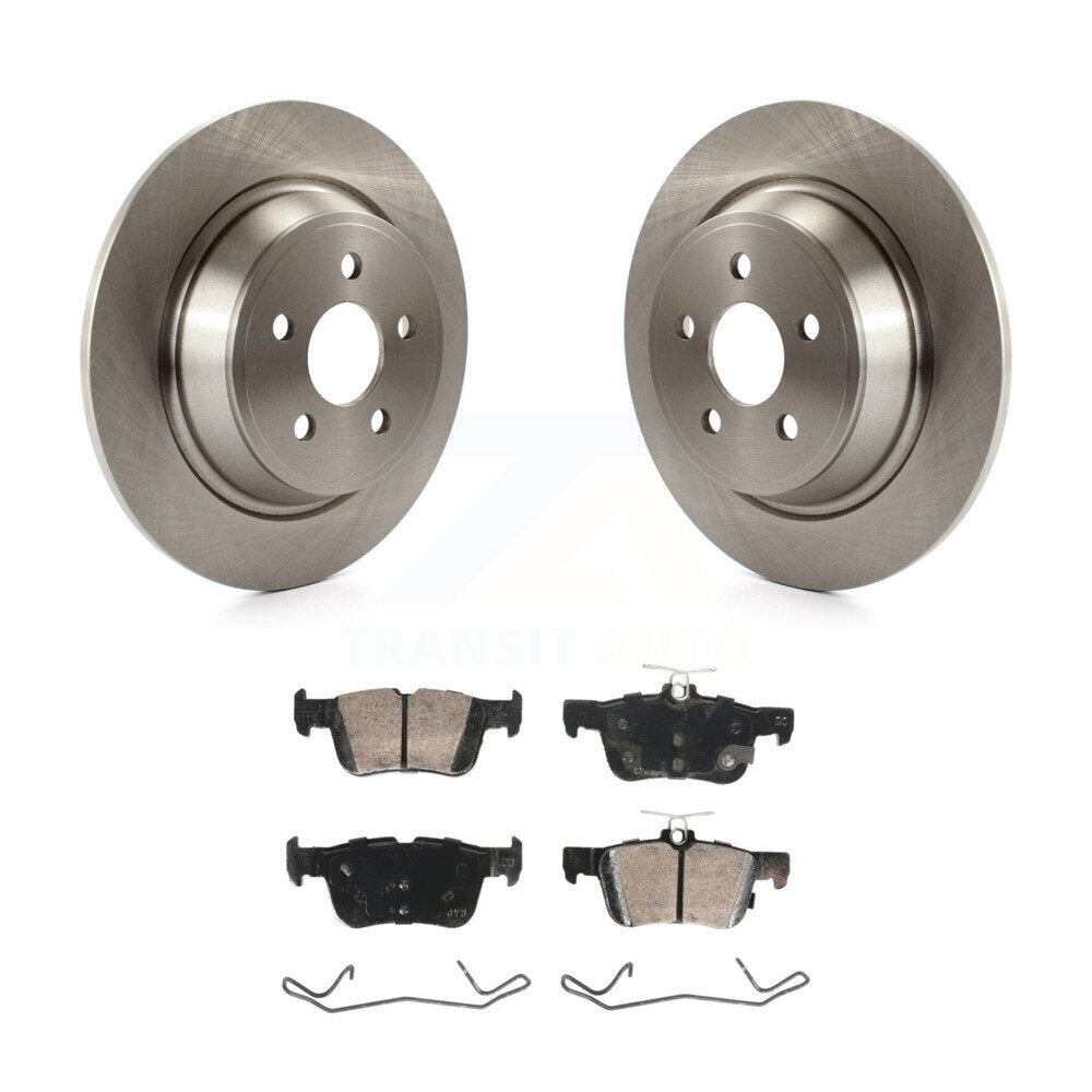 Disc Rotors and Ceramic Brake Pads Kit-K8A-107526