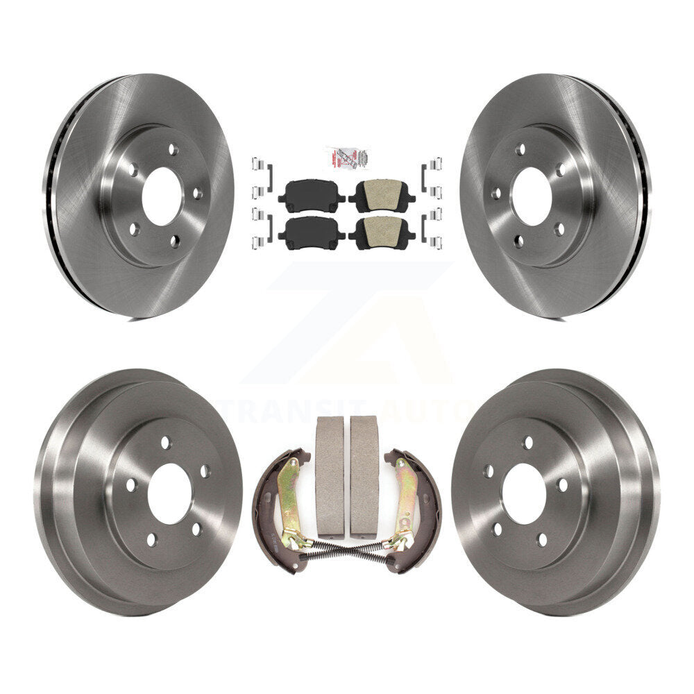 Disc Rotors and Ceramic Brake Pads Kit-K8A-107531 - Kit.bestparts.ca