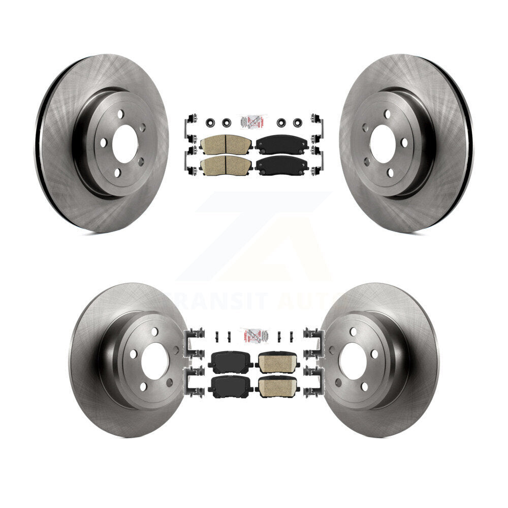 disc rotors and ceramic brake pads-k8a-107537 - Kit.bestparts.ca