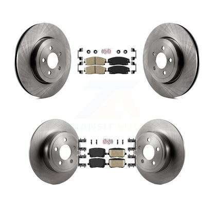 disc rotors and ceramic brake pads-k8a-107537 - Kit.bestparts.ca