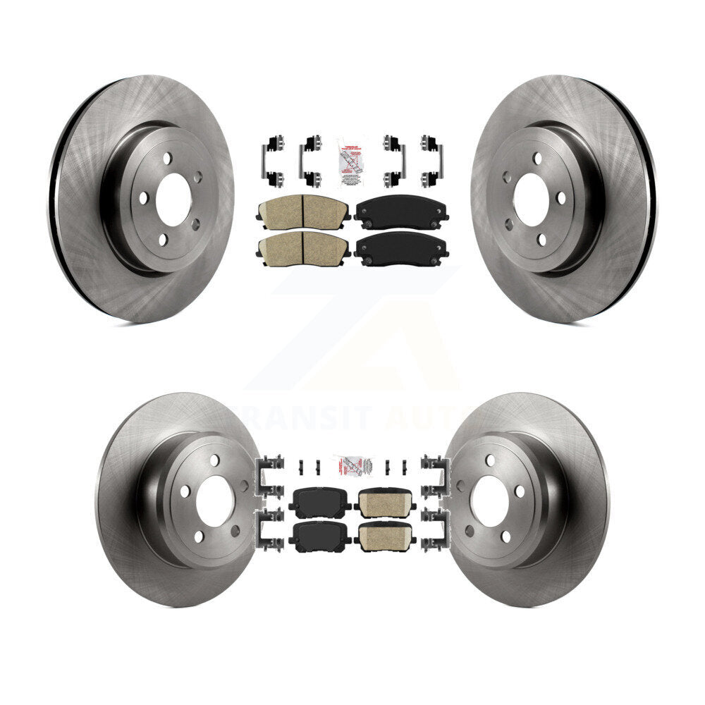 disc rotors and ceramic brake pads-k8a-107538 - Kit.bestparts.ca