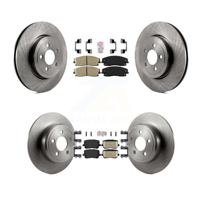 disc rotors and ceramic brake pads-k8a-107538 - Kit.bestparts.ca