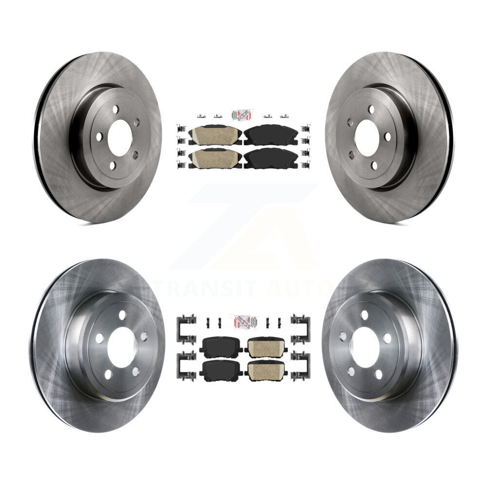 disc rotors and ceramic brake pads-k8a-107541 - Kit.bestparts.ca