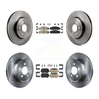 disc rotors and ceramic brake pads-k8a-107543 - Kit.bestparts.ca