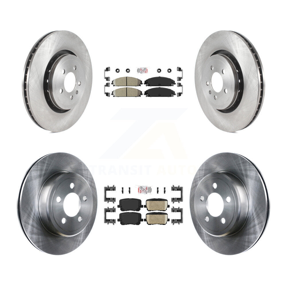 disc rotors and ceramic brake pads-k8a-107548 - Kit.bestparts.ca