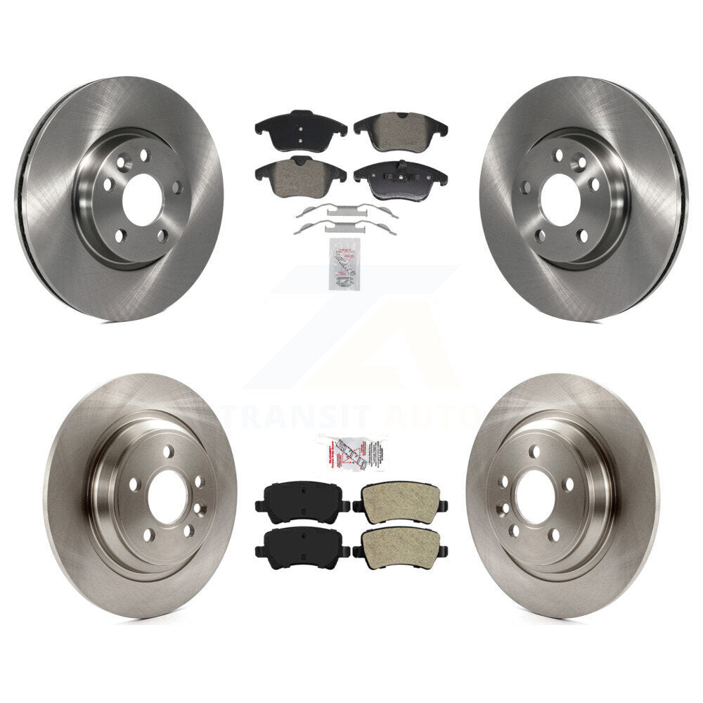 Disc Rotors and Semi-Metallic Brake Pads Kit-K8A-107551 - Kit.bestparts.ca Kit.bestparts.ca