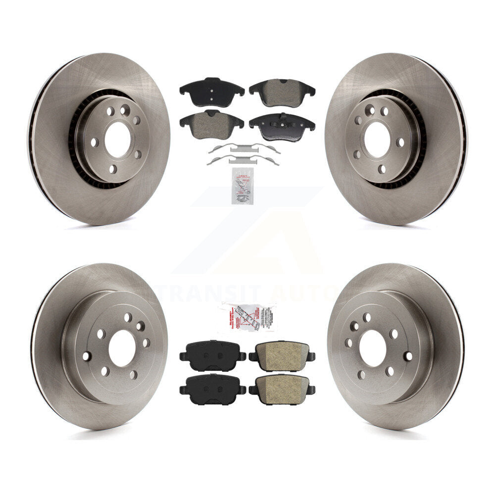 disc rotors and semi metallic brake pads-k8a-107552 - Kit.bestparts.ca