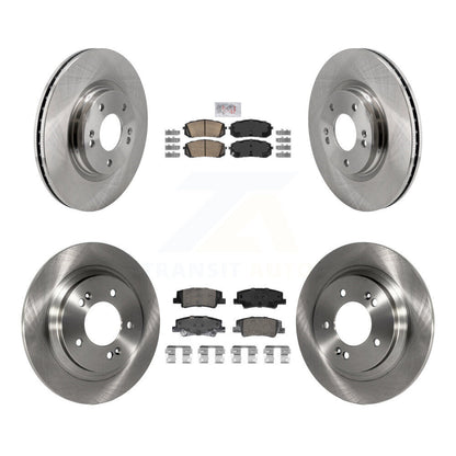 Disc Rotors and Ceramic Brake Pads Kit-K8A-107555 - Kit.bestparts.ca