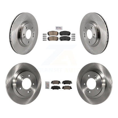 Disc Rotors and Ceramic Brake Pads Kit-K8A-107556 - Kit.bestparts.ca