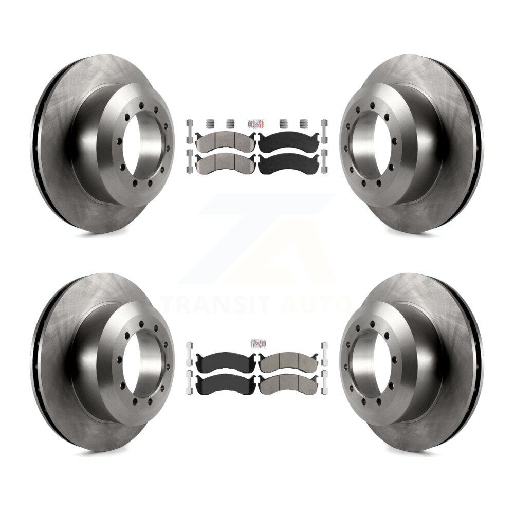 disc rotors and semi metallic brake pads-k8a-107558 - Kit.bestparts.ca