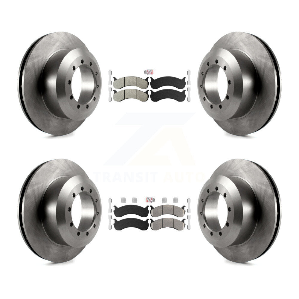 disc rotors and semi metallic brake pads-k8a-107569 - Kit.bestparts.ca
