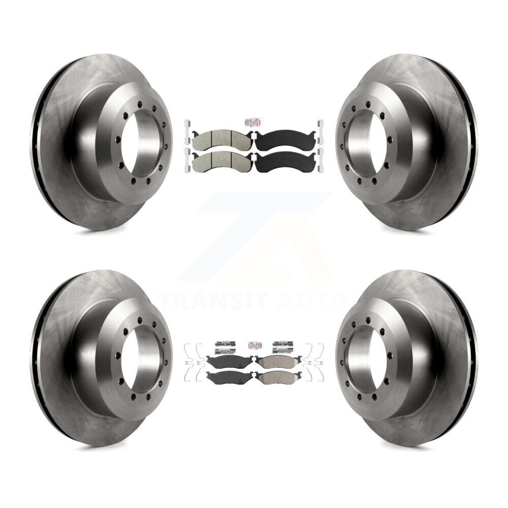 Disc Rotors and Semi-Metallic Brake Pads Kit-K8A-107572 - Kit.bestparts.ca