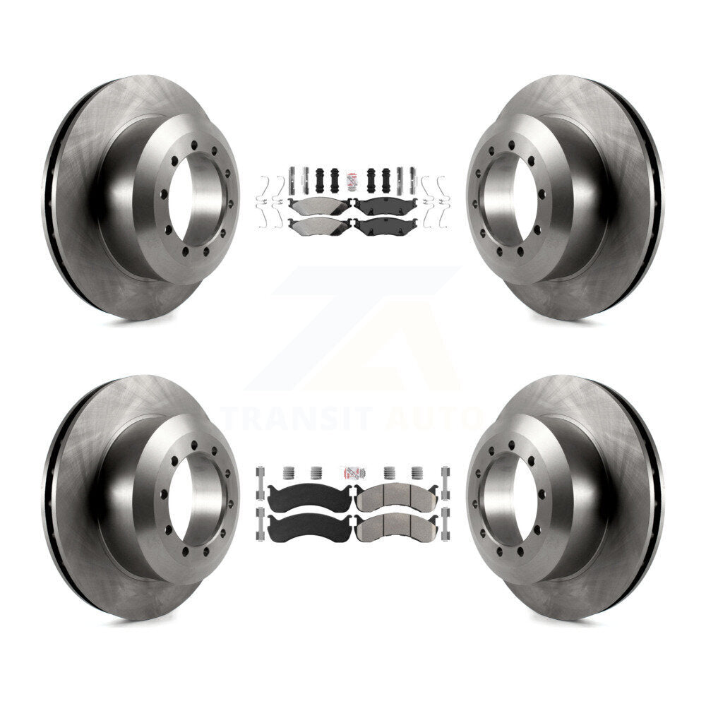 Disc Rotors and Semi-Metallic Brake Pads Kit-K8A-107585 - Kit.bestparts.ca