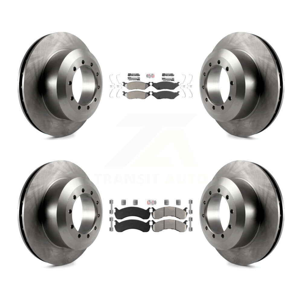 Disc Rotors and Semi-Metallic Brake Pads Kit-K8A-107587 - Kit.bestparts.ca