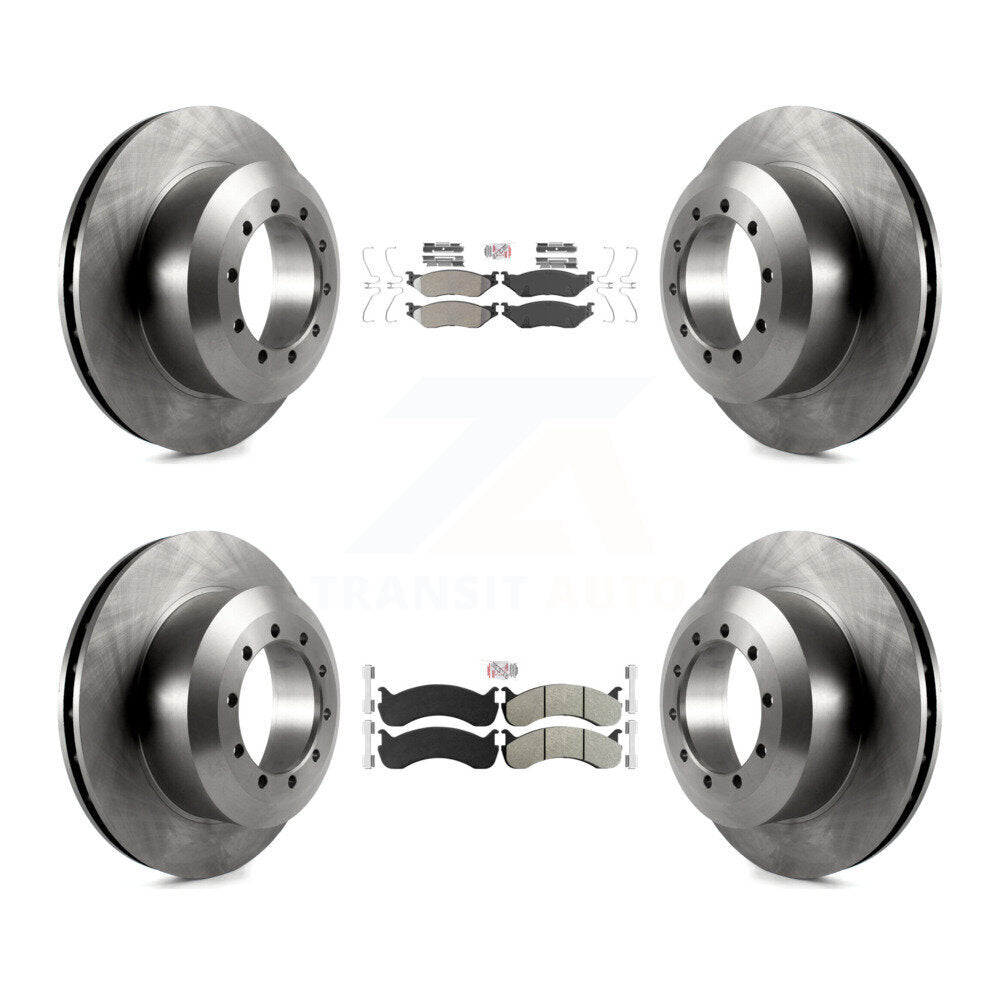 Disc Rotors and Semi-Metallic Brake Pads Kit-K8A-107588 - Kit.bestparts.ca