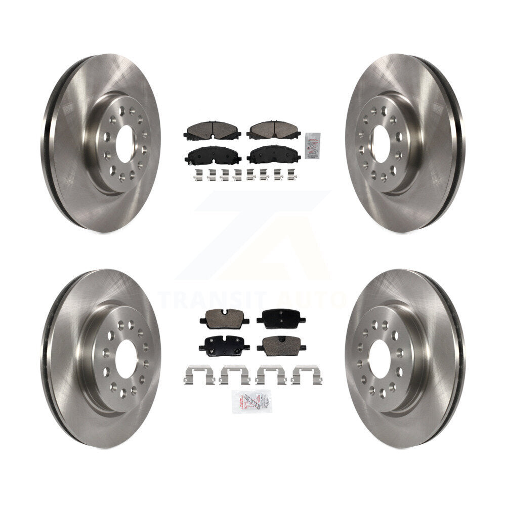 Disc Rotors and Ceramic Brake Pads Kit-K8A-107593 - Kit.bestparts.ca
