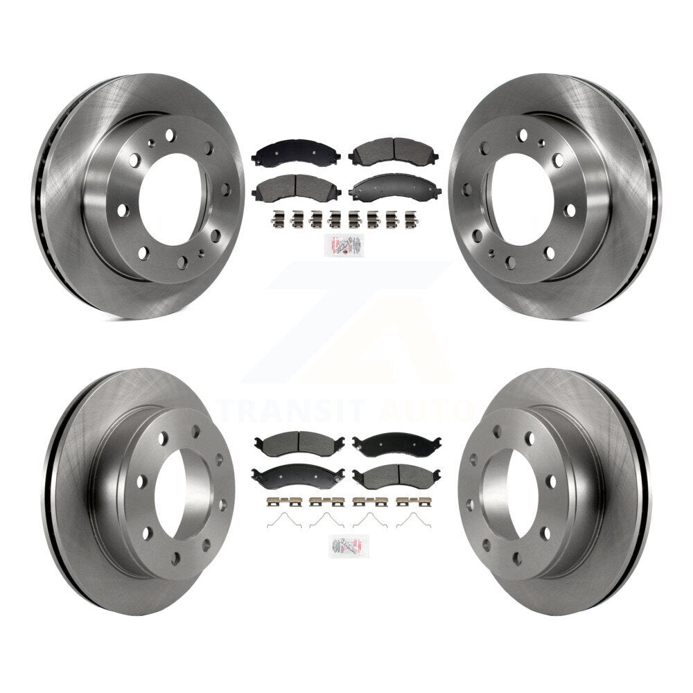Disc Rotors and Semi-Metallic Brake Pads Kit-K8A-107601 - Kit.bestparts.ca