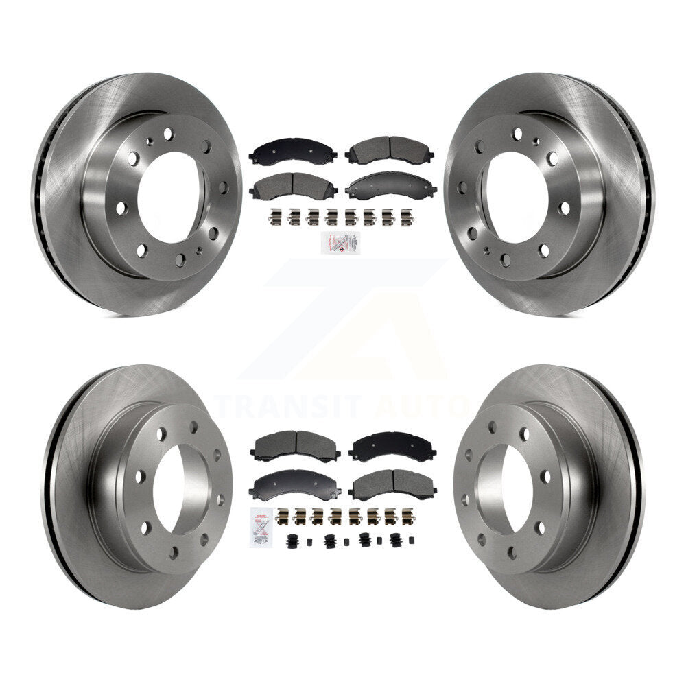 Disc Rotors and Semi-Metallic Brake Pads Kit-K8A-107604 - Kit.bestparts.ca