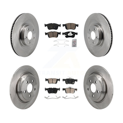 Disc Rotors and Ceramic Brake Pads Kit-K8A-107607 - Kit.bestparts.ca