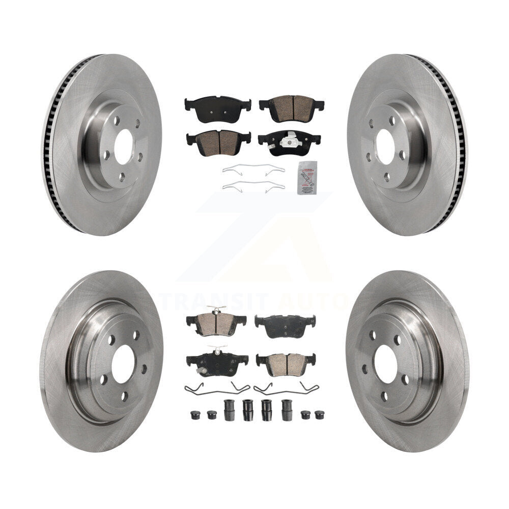 Disc Rotors and Ceramic Brake Pads Kit-K8A-107608 - Kit.bestparts.ca