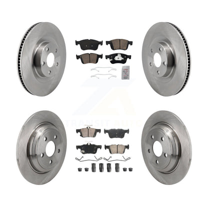 Disc Rotors and Ceramic Brake Pads Kit-K8A-107608 - Kit.bestparts.ca