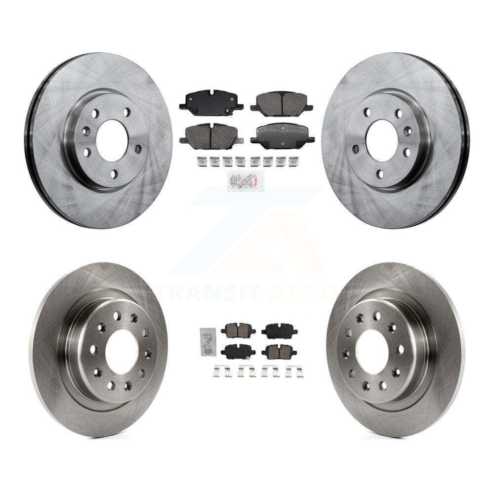 Disc Rotors and Ceramic Brake Pads Kit-K8A-107613 - Kit.bestparts.ca Kit.bestparts.ca