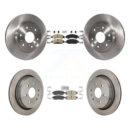 Disc Rotors and Ceramic Brake Pads Kit-K8A-107615 - Kit.bestparts.ca