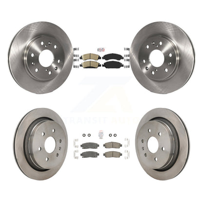 disc rotors and ceramic brake pads-k8a-107616 - Kit.bestparts.ca