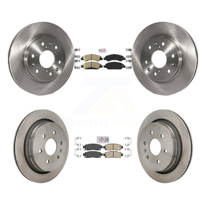 Disc Rotors and Ceramic Brake Pads Kit-K8A-107617 - Kit.bestparts.ca
