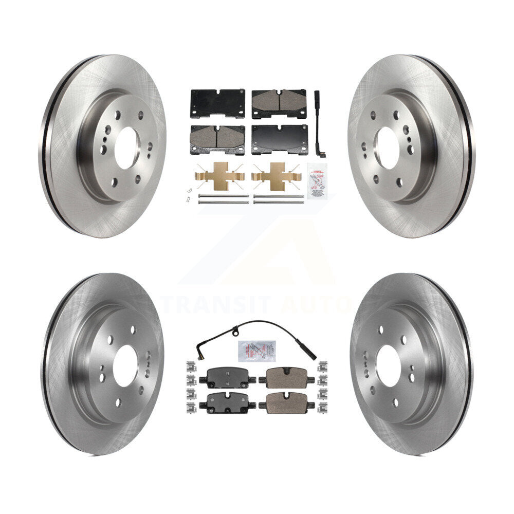 Disc Rotors and Ceramic (Front) & Semi-Metallic (Rear) Brake Pads Kit-K8A-107621 - Kit.bestparts.ca Kit.bestparts.ca