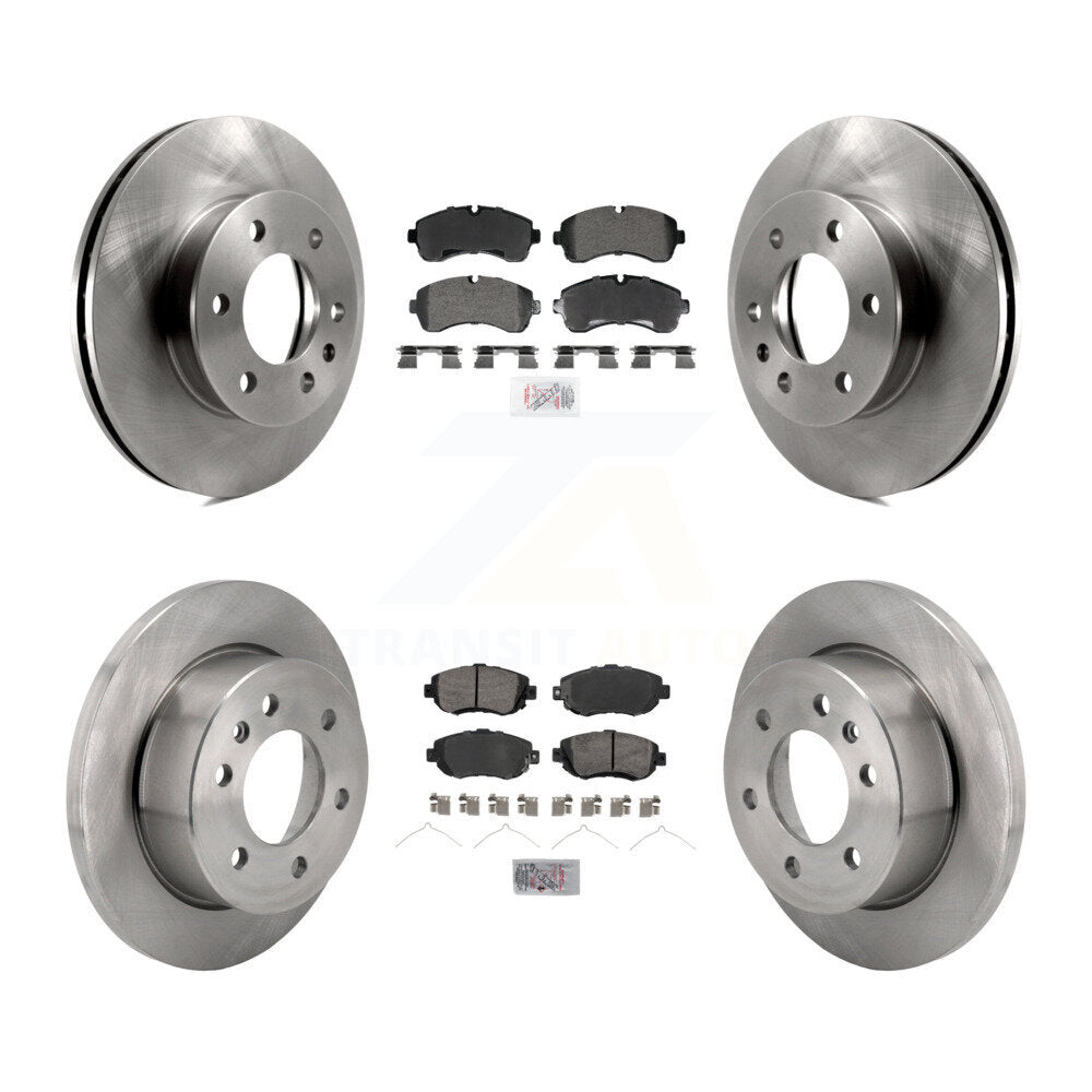 Disc Rotors and Semi-Metallic Brake Pads Kit-K8A-107634 - Kit.bestparts.ca