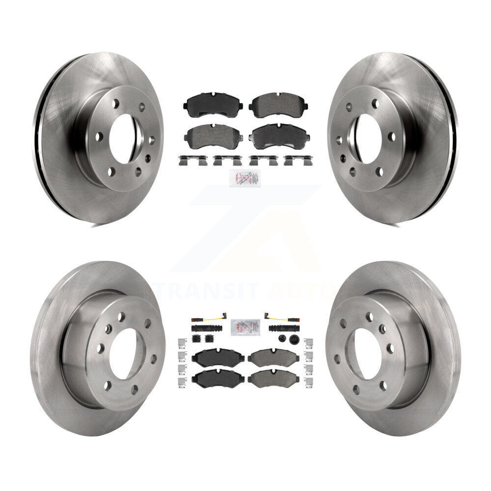 Disc Rotors and Semi-Metallic Brake Pads Kit-K8A-107635 - Kit.bestparts.ca