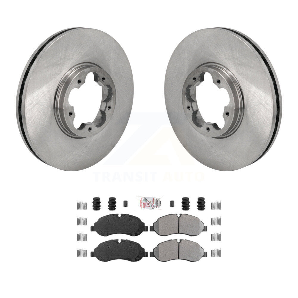 Disc Rotors and Semi-Metallic Brake Pads Kit-K8A-107641 - Kit.bestparts.ca