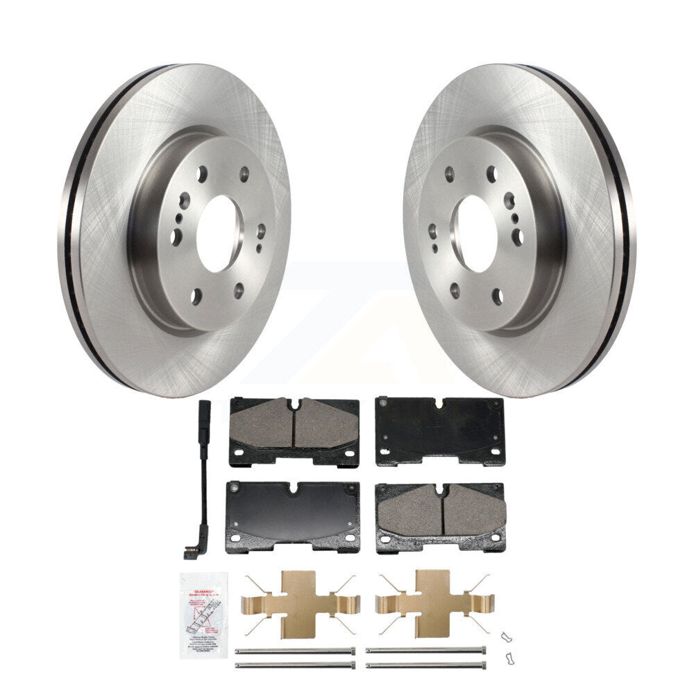 Disc Rotors and Ceramic Brake Pads Kit-K8A-107645 - Kit.bestparts.ca