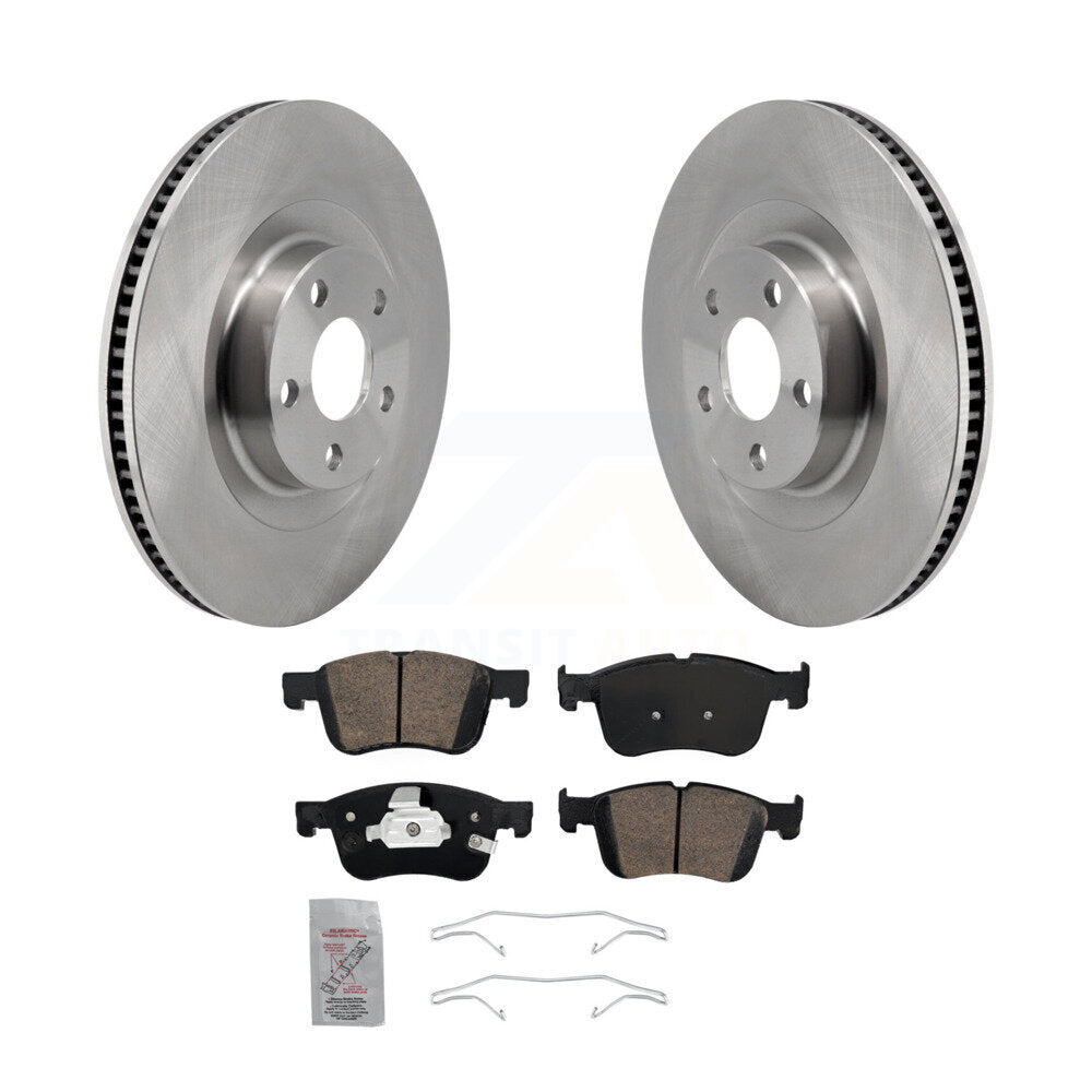 Disc Rotors and Ceramic Brake Pads Kit-K8A-107661 - Kit.bestparts.ca