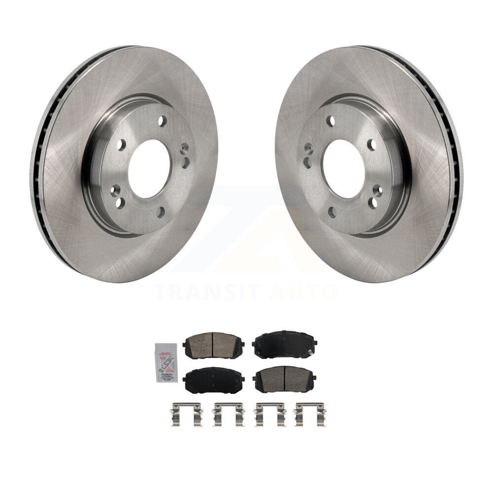 Disc Rotors and Ceramic Brake Pads Kit-K8A-107663 - Kit.bestparts.ca