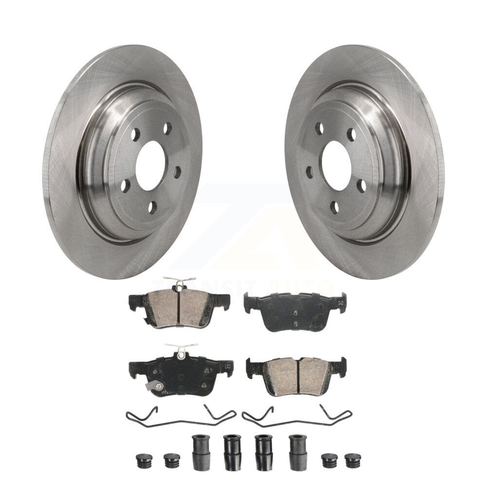 Disc Rotors and Ceramic Brake Pads Kit-K8A-107673 - Kit.bestparts.ca