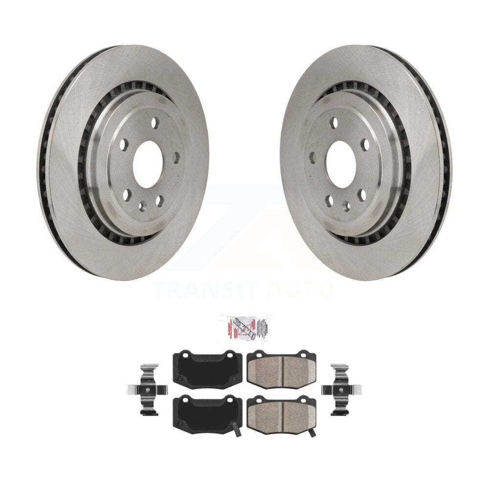 Disc Rotors and Ceramic Brake Pads Kit-K8A-107674 - Kit.bestparts.ca
